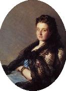 Franz Xaver Winterhalter Unidentified Lady oil painting